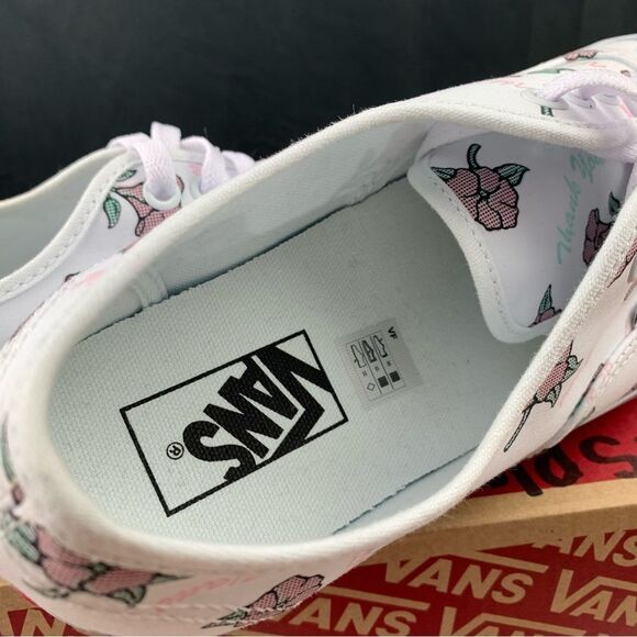 Vans Authentic Thank You Floral Womens Various Sizes - Picture 3 of 14